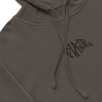 pigment dyed hoodie