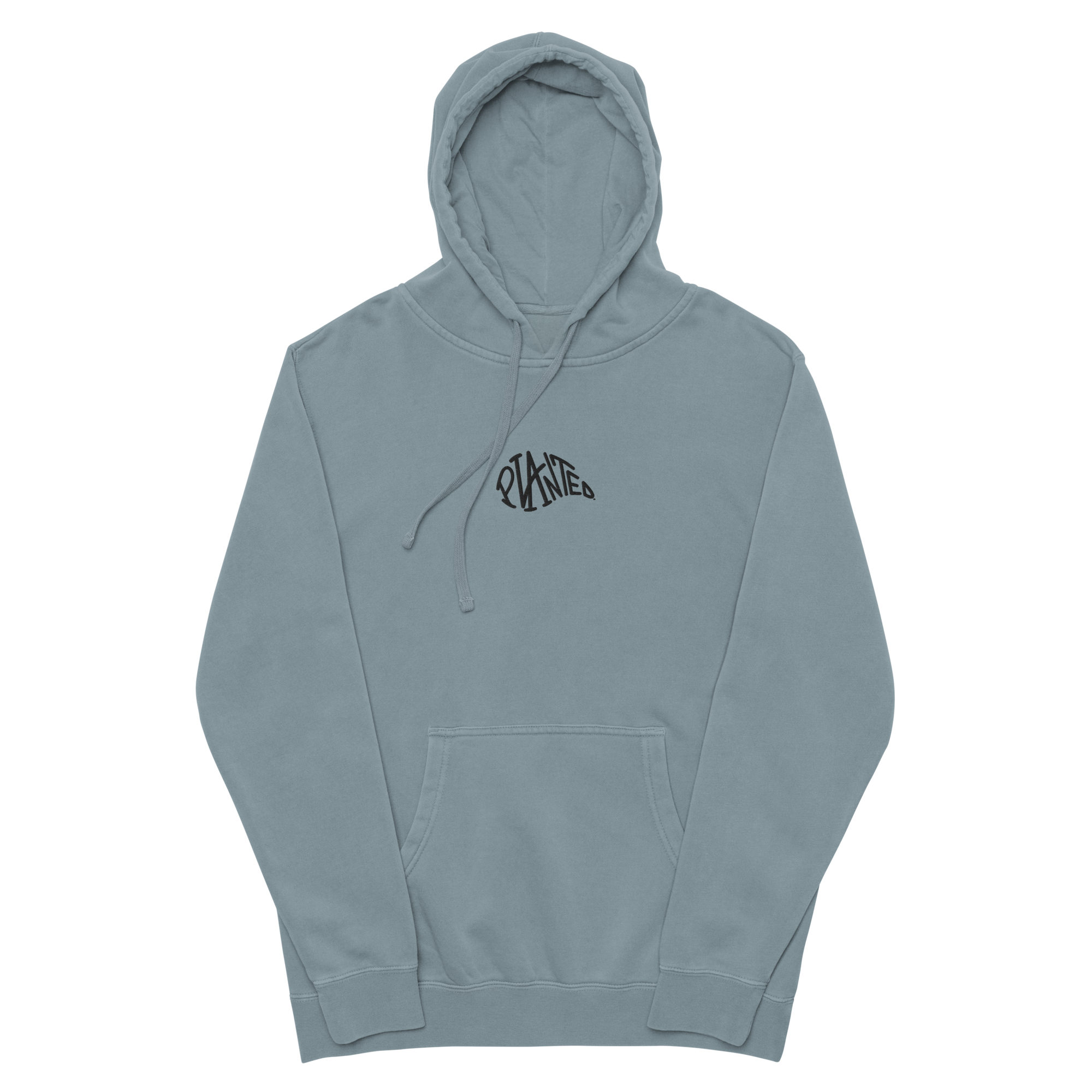 pigment dyed hoodie